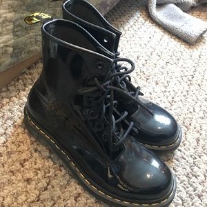 Dr Martens 1460 patent boot